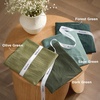 image:imageBedsure King Comforter Set Dark Green Soft Prewashed Bedding for All Seasons 3 Pieces GentleSoft Bed Set 1 Lightweight Comforter 104x90 and 2 Pillowcases 20x3625  Olive Green