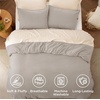 image:imageBedsure King Comforter Set Dark Green Soft Prewashed Bedding for All Seasons 3 Pieces GentleSoft Bed Set 1 Lightweight Comforter 104x90 and 2 Pillowcases 20x3624  Linen
