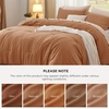 image:imageBedsure King Comforter Set Dark Green Soft Prewashed Bedding for All Seasons 3 Pieces GentleSoft Bed Set 1 Lightweight Comforter 104x90 and 2 Pillowcases 20x3627  Pumpkin
