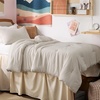 image:imageBedsure King Comforter Set Dark Green Soft Prewashed Bedding for All Seasons 3 Pieces GentleSoft Bed Set 1 Lightweight Comforter 104x90 and 2 Pillowcases 20x3601  Beige