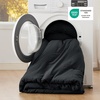 image:imageBedsure King Comforter Set Dark Green Soft Prewashed Bedding for All Seasons 3 Pieces GentleSoft Bed Set 1 Lightweight Comforter 104x90 and 2 Pillowcases 20x3606  Black