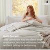 image:imageBedsure King Comforter Set Dark Green Soft Prewashed Bedding for All Seasons 3 Pieces GentleSoft Bed Set 1 Lightweight Comforter 104x90 and 2 Pillowcases 20x3601  Beige