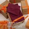 image:imageBedsure King Comforter Set Dark Green Soft Prewashed Bedding for All Seasons 3 Pieces GentleSoft Bed Set 1 Lightweight Comforter 104x90 and 2 Pillowcases 20x3616  Dark Red
