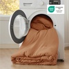 image:imageBedsure King Comforter Set Dark Green Soft Prewashed Bedding for All Seasons 3 Pieces GentleSoft Bed Set 1 Lightweight Comforter 104x90 and 2 Pillowcases 20x3627  Pumpkin