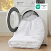 image:imageBedsure King Comforter Set Dark Green Soft Prewashed Bedding for All Seasons 3 Pieces GentleSoft Bed Set 1 Lightweight Comforter 104x90 and 2 Pillowcases 20x3602  White