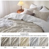 image:imageBedsure King Comforter Set Dark Green Soft Prewashed Bedding for All Seasons 3 Pieces GentleSoft Bed Set 1 Lightweight Comforter 104x90 and 2 Pillowcases 20x3629  BeigeWhite