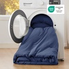 image:imageBedsure King Comforter Set Dark Green Soft Prewashed Bedding for All Seasons 3 Pieces GentleSoft Bed Set 1 Lightweight Comforter 104x90 and 2 Pillowcases 20x3609  Navy