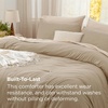 image:imageBedsure King Comforter Set Dark Green Soft Prewashed Bedding for All Seasons 3 Pieces GentleSoft Bed Set 1 Lightweight Comforter 104x90 and 2 Pillowcases 20x3620  Khaki