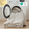 image:imageBedsure King Comforter Set Dark Green Soft Prewashed Bedding for All Seasons 3 Pieces GentleSoft Bed Set 1 Lightweight Comforter 104x90 and 2 Pillowcases 20x3601  Beige