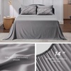 image:imageBedsure Oversized King Comforter Set Grey  Bed in a Bag Bedding Set 7 Pieces GentleSoft Pintuck Bed Set Gift for Family Pinch Pleat Grey Comforter with Sheets Pillowcases amp Shams01  Grey