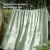 image:imageBedsure SleepEase Cooling Comforter King Size for Summer 3 Pieces Blue Seersucker Cooling Comforters for Hot Sleepers DoubleSided Cool Tech Bedding Set with 1 Breathable Comforter 2 Pillowcases01  Sage Green