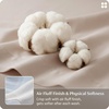 image:imageBedsure 100 Giza CEA Certified Egyptian Cotton Sheets  18 Deep Pocket King Size with 4 Corner Straps PureWoven AllSeason Breathable Comfort Softens After Wash Thick amp SturdyOlive GreenBeige