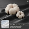 image:imageBedsure 100 Giza CEA Certified Egyptian Cotton Sheets  18 Deep Pocket King Size with 4 Corner Straps PureWoven AllSeason Breathable Comfort Softens After Wash Thick amp SturdyOlive GreenGrey