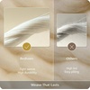 image:imageBedsure 100 Giza CEA Certified Egyptian Cotton Sheets  18 Deep Pocket Queen Size with 4 Corner Straps PureWoven AllSeason Breathable Comfort Softens After Wash Thick amp Sturdy Dusty Blue
