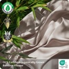 image:imageBedsure 100 Organically Grown Bamboo Viscose California King Sheet Sets  Cooling Bedsheet for Hot Sleepers  Luxury Silky Soft PureWoven  18 Deep Pocket with Corner Straps  OekoTex Light Brown03  Light Brown