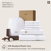 image:imageBedsure 100 Washed Cotton Percale Sheets King Size  Linen Like Textured 6Piece Bedsheet Set with 18 Deep Pocket Breathable amp PureWoven Soft Comfy Linen Beige King02  Pure White