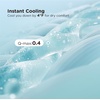 image:imageBedsure Cooling Fitted Sheet Queen Size for Hot Sleeper Queen Fitted Sheet Only with 360 Elastic Corner Straps QMax 04 Temperature Regulation Bedding for Night Sweats Up to 16 Deep Grey01  Grey