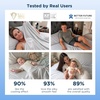image:imageBedsure Cooling Sheets for Hot Sleepers Silver Infused Bed Sheets QMaxgt046 Luxury Soft amp Silky Smooth King Size Sheets Set Deep Pocket Up to 16 Inches 4 Pieces LinenLight Grey