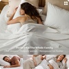 image:imageBedsure Linen Sheets California King Size  Cotton Linen Blend Bed Sheets Anti  Pilling UltraSoft amp Breathable 16 Deep Pocket PureWoven Natural Texture Improves with Use 4 Pieces02  Pure White