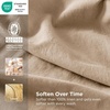 image:imageBedsure Linen Sheets California King Size  Cotton Linen Blend Bed Sheets Anti  Pilling UltraSoft amp Breathable 16 Deep Pocket PureWoven Natural Texture Improves with Use 4 Pieces04  Khaki