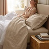 image:imageBedsure Linen Sheets California King Size  Cotton Linen Blend Bed Sheets Anti  Pilling UltraSoft amp Breathable 16 Deep Pocket PureWoven Natural Texture Improves with Use 4 Pieces04  Khaki