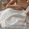 image:imageBedsure Linen Sheets California King Size  Cotton Linen Blend Bed Sheets Anti  Pilling UltraSoft amp Breathable 16 Deep Pocket PureWoven Natural Texture Improves with Use 4 Pieces02  Pure White
