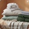 image:imageBedsure Linen Sheets California King Size  Cotton Linen Blend Bed Sheets Anti  Pilling UltraSoft amp Breathable 16 Deep Pocket PureWoven Natural Texture Improves with Use 4 Pieces05  Grey