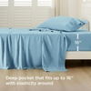 image:imageBedsure Queen Sheet Set Rayon Derived from Bamboo Cooling Sheets PureWoven Breathable amp Soft Deep Pocket Up to 16 Inches Hotel Luxury Silky Bedding for Hot Sleepers Coffee08  Aqua