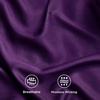image:imageBedsure Queen Sheet Set Rayon Derived from Bamboo Cooling Sheets PureWoven Breathable amp Soft Deep Pocket Up to 16 Inches Hotel Luxury Silky Bedding for Hot Sleepers Coffee14  Plum