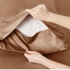 image:imageBedsure Queen Sheet Set Rayon Derived from Bamboo Cooling Sheets PureWoven Breathable amp Soft Deep Pocket Up to 16 Inches Hotel Luxury Silky Bedding for Hot Sleepers Coffee24  Khaki