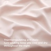 image:imageBedsure Queen Sheet Set Rayon Derived from Bamboo Cooling Sheets PureWoven Breathable amp Soft Deep Pocket Up to 16 Inches Hotel Luxury Silky Bedding for Hot Sleepers Coffee11  Pink