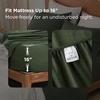 image:imageBedsure Striped Sheets Queen SizeFits Mattresses Up to 16 Deep4 Piece Breathable Bed Sheets Imitation Cotton Textured Jacquard Dobby Stripe Bedsheet amp Pillowcases for KidsWomenMenBeigeOlive Green