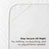 image:imageBedsure Striped Sheets Queen SizeFits Mattresses Up to 16 Deep4 Piece Breathable Bed Sheets Imitation Cotton Textured Jacquard Dobby Stripe Bedsheet amp Pillowcases for KidsWomenMenBeigeWhite
