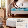 image:imageBedsure 2in1 Mattress Topper 5 Inch King Size Memory Foam Mattress Topper 3 Inch Memory Foam  2 Inch Viscose Made from Bamboo Mattress Topper Pad Flippable Memory Foam with Dual Comfort WhiteWhite