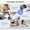 image:imageBedsure Cervical Neck Pillow  Memory Foam Pillows for Ergonomic Orthopedic Pillow for Neck Pain Relief Double  Sided Design Shape Gently Cradles Head amp Provides for Side amp Back Sleepers