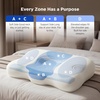 image:imageBedsure Cervical Neck Pillow  Memory Foam Pillows for Ergonomic Orthopedic Pillow for Neck Pain Relief Double  Sided Design Shape Gently Cradles Head amp Provides for Side amp Back Sleepers