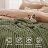 image:imageBedsure Cypress Fleece Blanket amp Throw Pillow Covers Sage Green