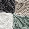 image:imageBedsure Fleece Blanket amp Throw Pillow Covers Off White