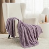 image:imageBedsure Light Purple Fleece Blanket amp Throw Pillow Covers Light Purple