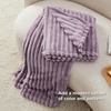 image:imageBedsure Light Purple Fleece Blanket amp Throw Pillow Covers Light Purple