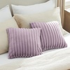 image:imageBedsure Light Purple Fleece Blanket amp Throw Pillow Covers Light Purple
