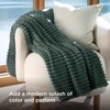image:imageBedsure Mallard Green Fleece Blanket amp Throw Pillow Covers Sage Green
