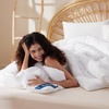 image:imageBedsure Queen Comforter amp Throw Pillow Covers 18x18 Inch Pack of 2 Green