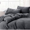 image:imageBedsure Queen Sheets Grey amp Throw Pillow Covers 18x18 Inch Pack of 2 Green