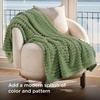 image:imageBedsure Reseda Fleece Blanket amp Throw Pillow Covers Sage Green