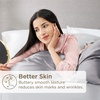 image:imageBedsure Satin Pillowcase Dark Grey amp Throw Pillow Covers 18x18 Inch Pack of 2 Green