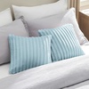 image:imageBedsure Sea Blue Fleece Blanket amp Throw Pillow Covers Sea Blue