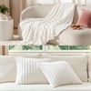 image:imageBedsure Fleece Blanket amp Pillow Covers Off White