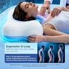 image:imageBedsure Cervical Neck Pillow  Firm Ergonomic Contour Pillow for Sleeping Memory Foam Neck Support Pillow for Side amp Back Sleepers Orthopedic Design for Lasting Support amp Alignment