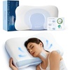 image:imageBedsure Cervical Neck Pillow  Firm Ergonomic Contour Pillow for Sleeping Memory Foam Neck Support Pillow for Side amp Back Sleepers Orthopedic Design for Lasting Support amp Alignment